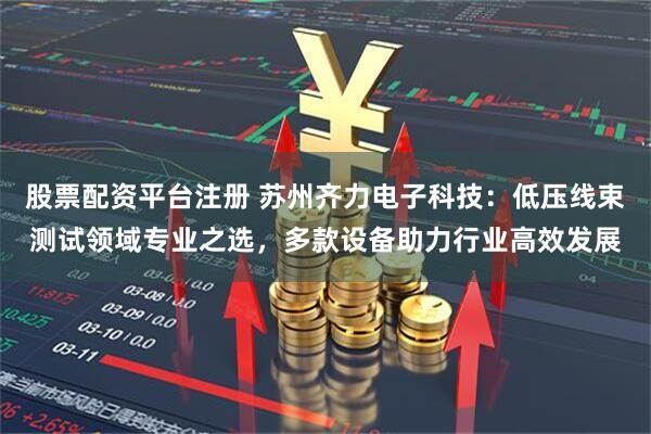 股票配资平台注册 苏州齐力电子科技：低压线束测试领域专业之选，多款设备助力行业高效发展